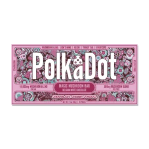 Chocolate Cherry Cordial Polkadot Chocolate Bar