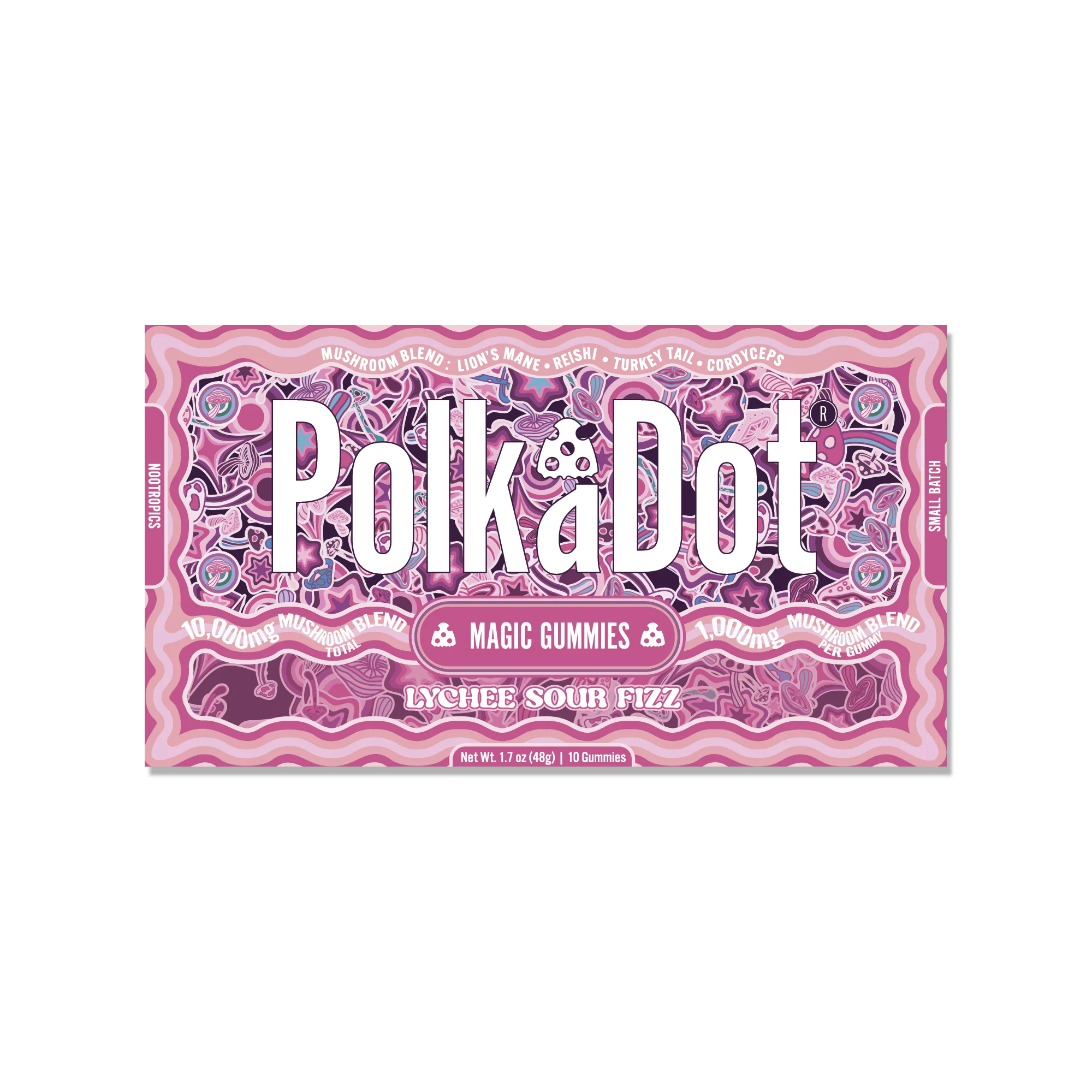 Sour Lychee Fizz Gummie