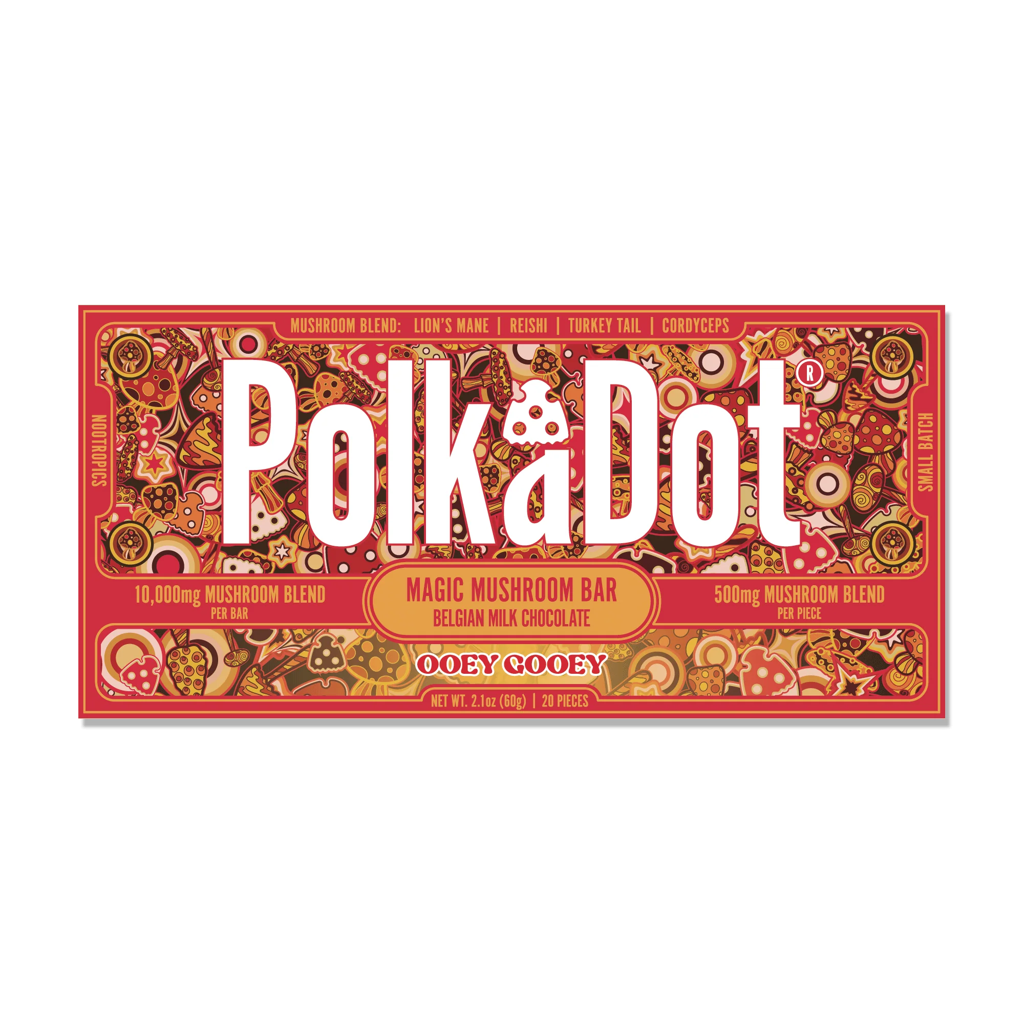 Ooey Gooey Polkadot Chocolate Bar