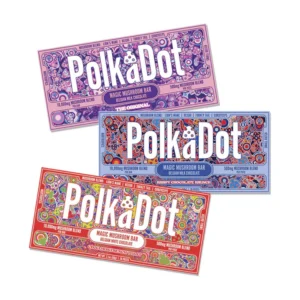 PolkaDot Mushroom Chocolate Bars