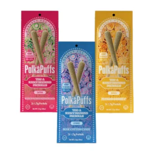 PolkaPuff 1.25g Saucy Diamonds THC-A Pre Rolls