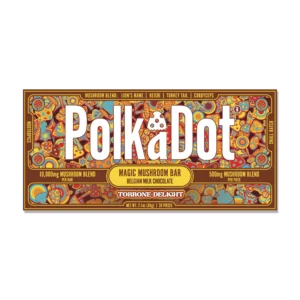 Torrone Delight Polkadot Chocolate Bar