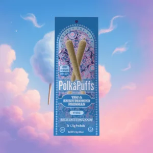 Blue Cotton Candy | Hybrid | 1.25G THC-A Pre-Rolls